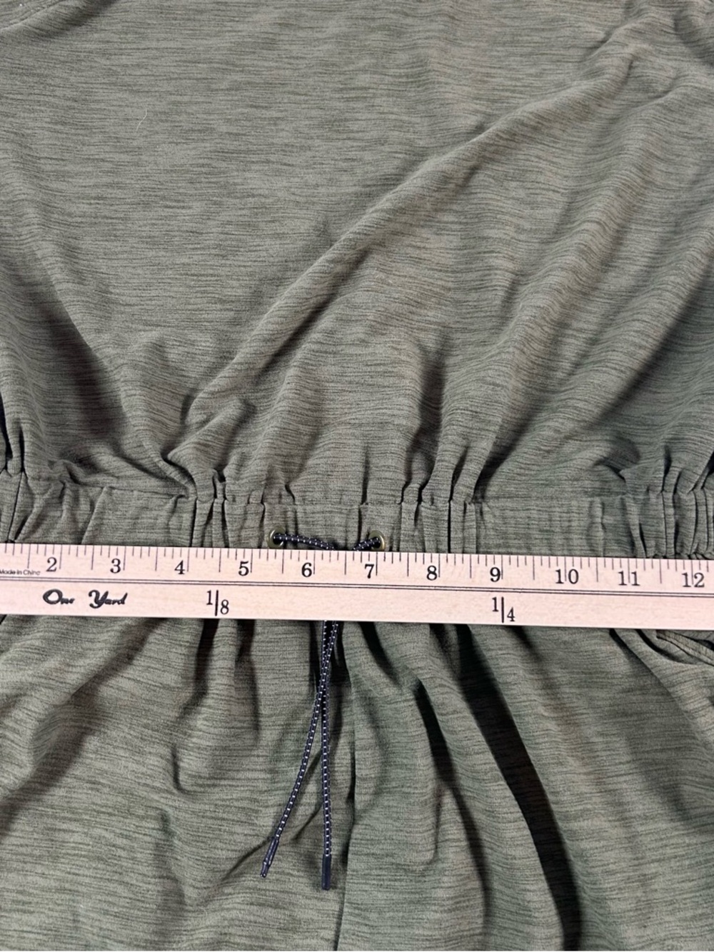 Old Navy Active Women’s Breath On Jumpsuit OliveGreen Sleeveless Wide Leg Small - Picture 8 of 12